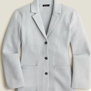 J Crew Cinched-waist Sweater-Blazer Gray Small NWOT